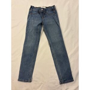 Abercrombie Kids Girls 7/8 Denim Jegging Pull-On Mid-Rise